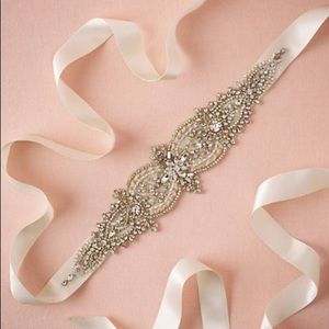 BHLDN Untamed Petals Golden Garden Sash